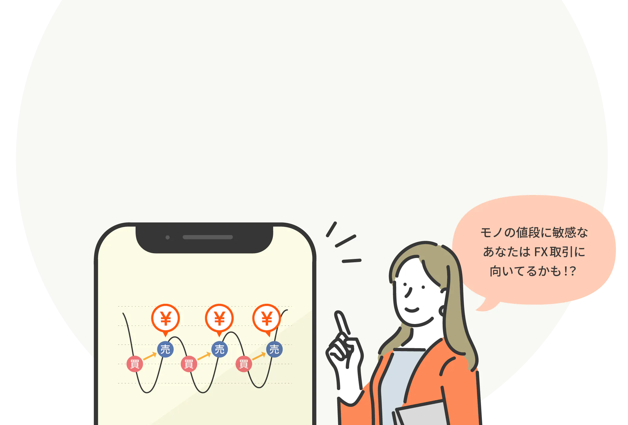 モノの値段に敏感なあなたはFX取引に向いてるかも!?