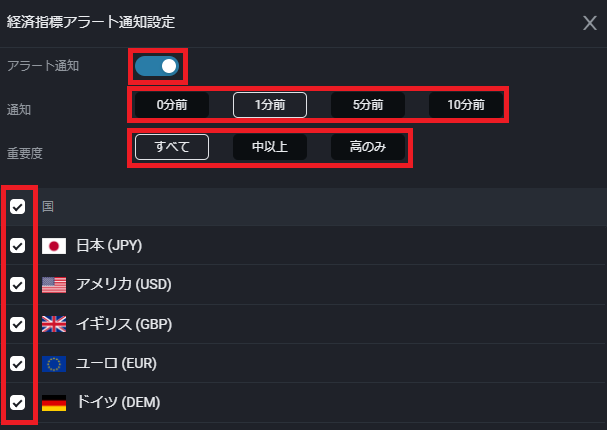 PWT操作ガイド_B4 アラート通知の設定ができる