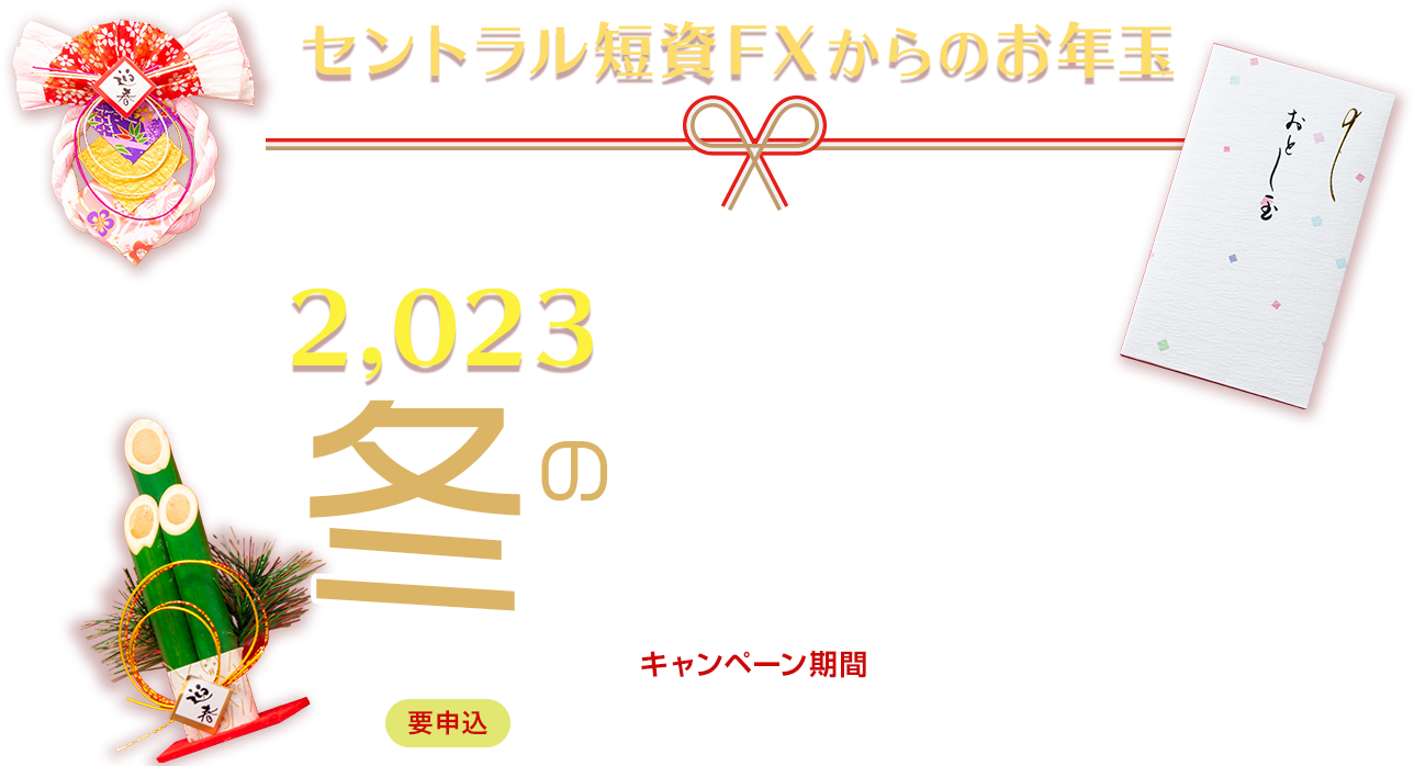 Amazonギフトカード2,023円分を500名さまに＜冬の大抽選会＞
