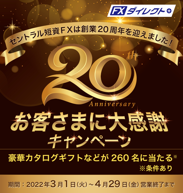 お客さまにありがとう！20周年大感謝キャンペーン