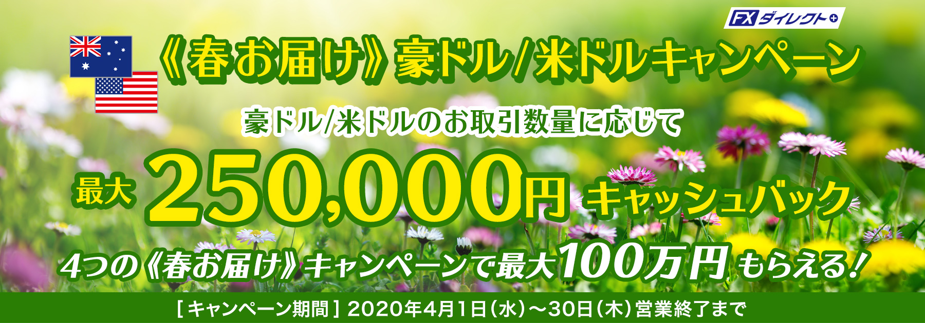 最大25万円キャッシュバックキャンペーン