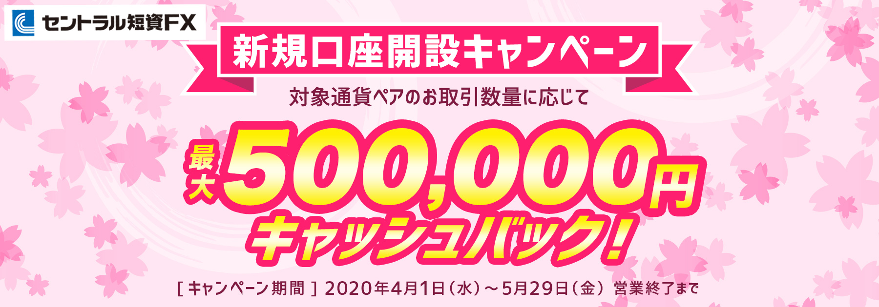 新規口座開設キャンペーン