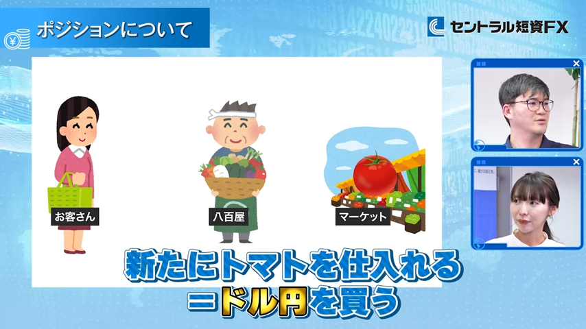 富永貴之（上）と山﨑マナミさん（下）