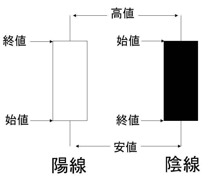 陽線 陰線