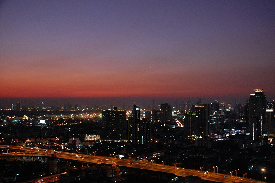 バンコクの夜景